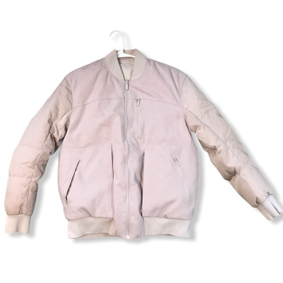 lululemon athletica Jackets & Blazers - Lululemon Roam Far Wool Bomber Porcelain Pink
